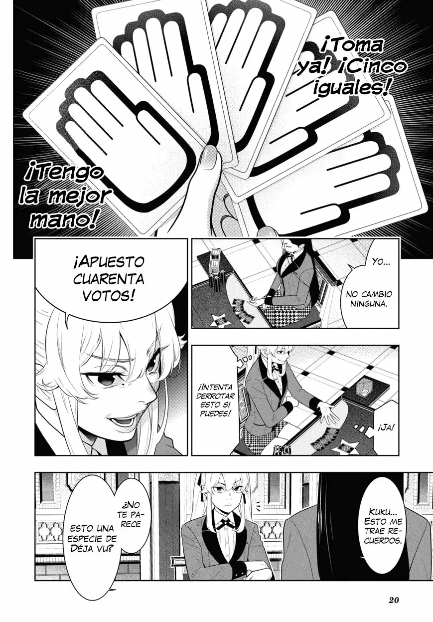 Kakegurui: Compulsive Gambler Capítulo 68 - Page 22
