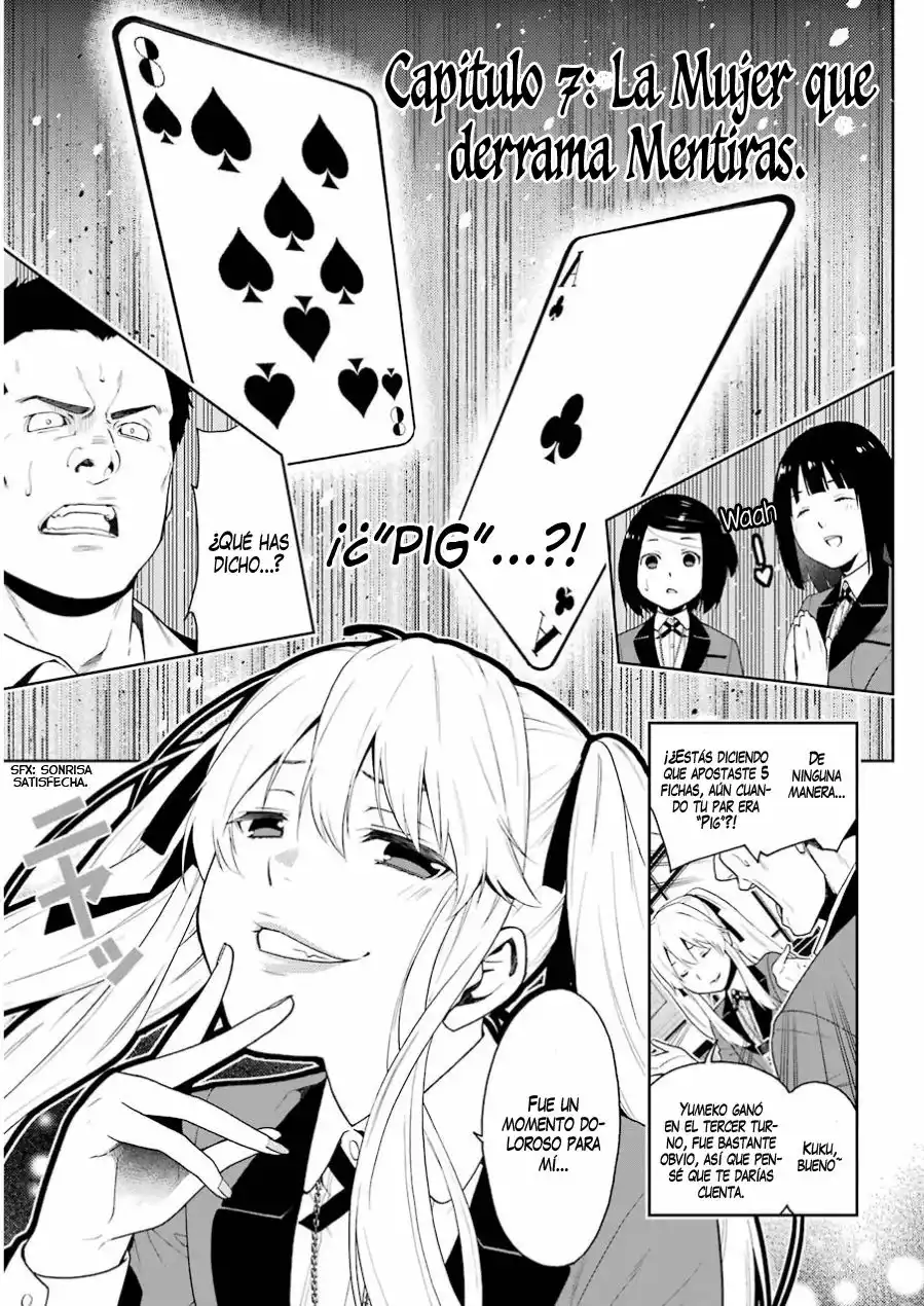 Kakegurui: Compulsive Gambler Capítulo 7 - Page 3