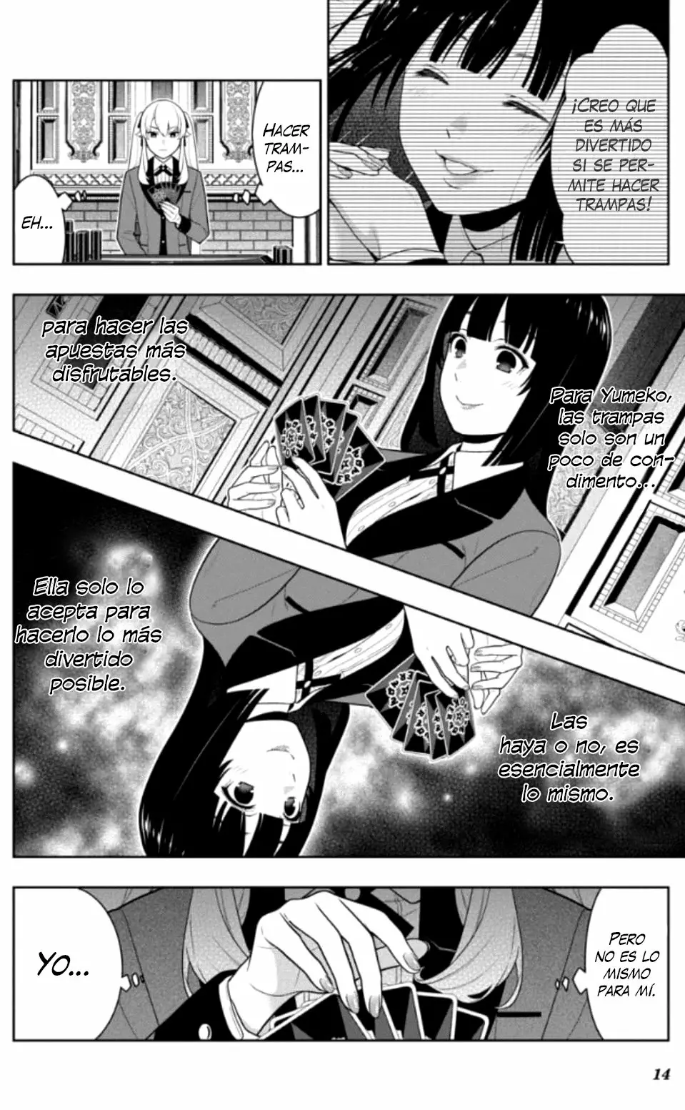 Kakegurui: Compulsive Gambler Capítulo 71 - Page 14