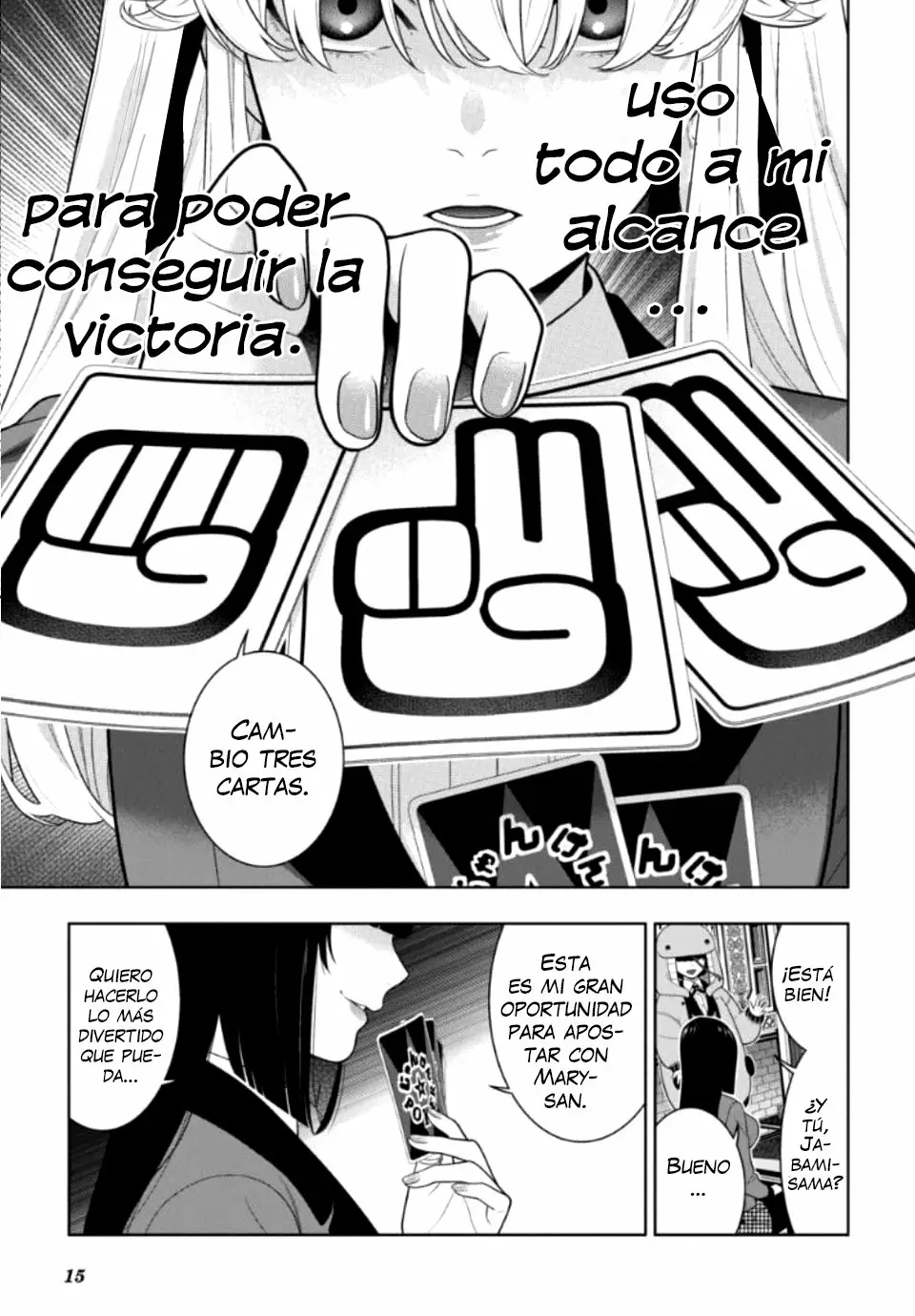 Kakegurui: Compulsive Gambler Capítulo 71 - Page 15