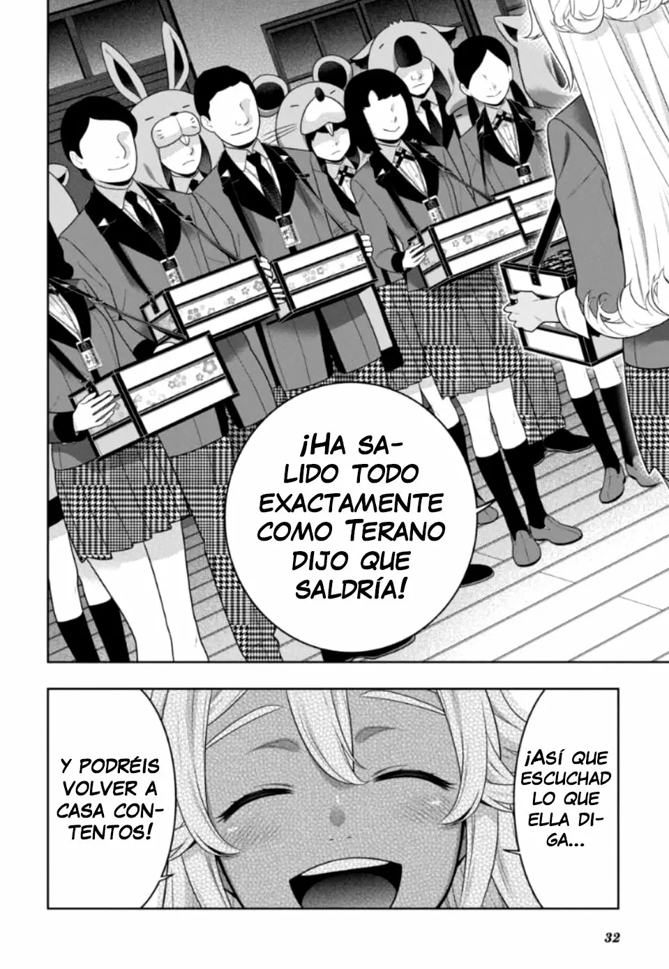 Kakegurui: Compulsive Gambler Capítulo 71 - Page 32