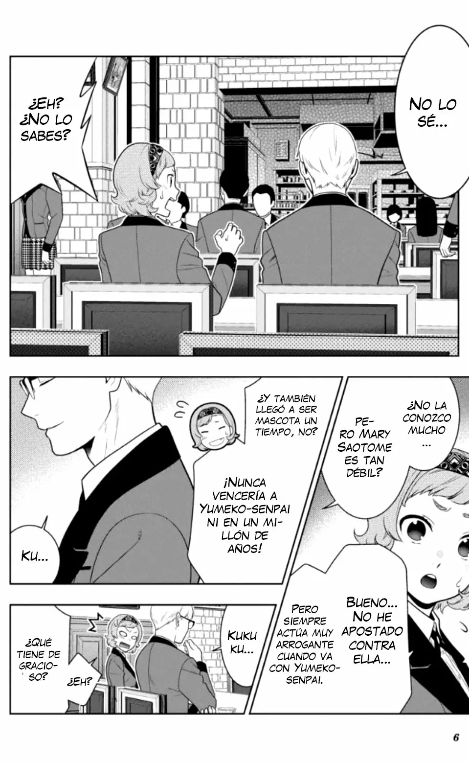 Kakegurui: Compulsive Gambler Capítulo 71 - Page 6