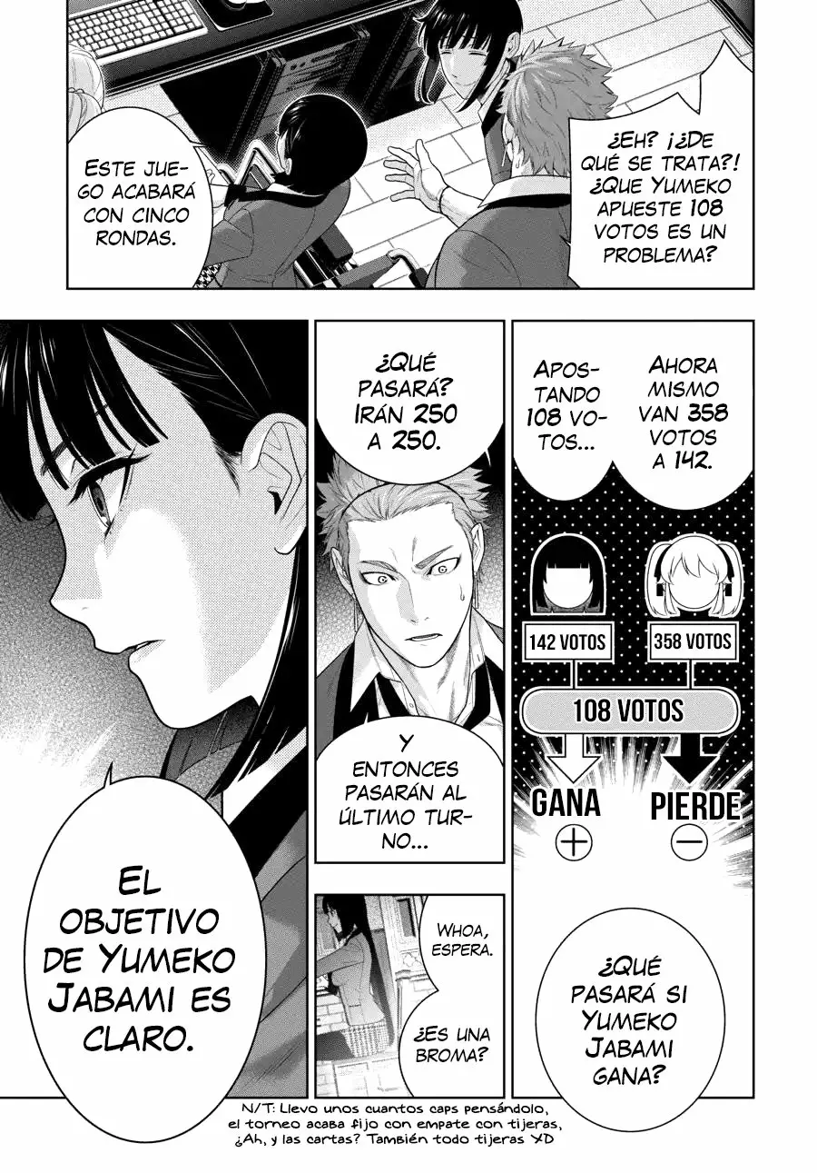 Kakegurui: Compulsive Gambler Capítulo 73 - Page 22