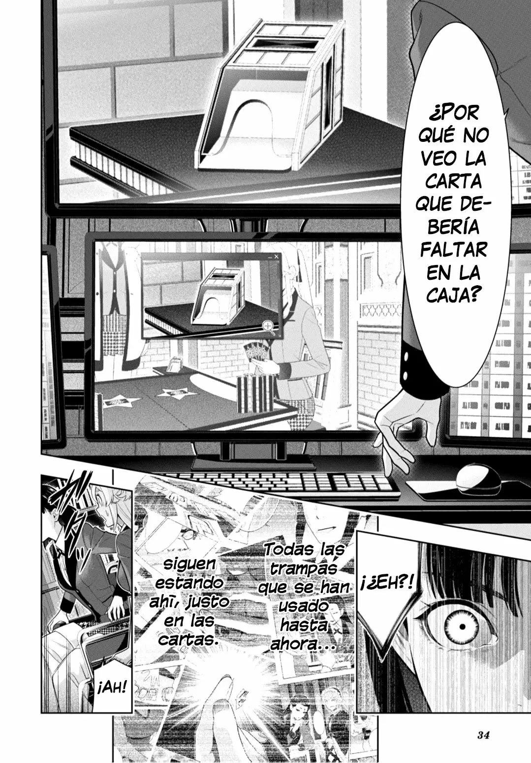 Kakegurui: Compulsive Gambler Capítulo 74 - Page 34