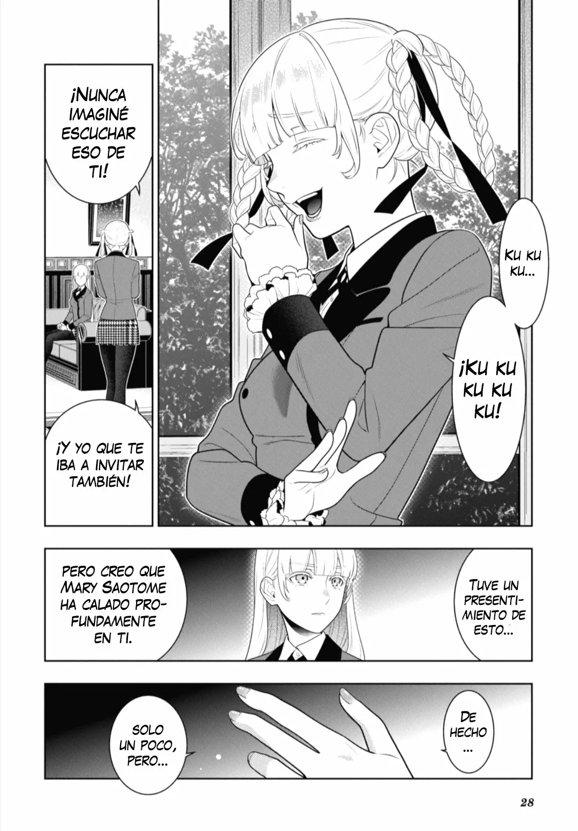 Kakegurui: Compulsive Gambler Capítulo 76 - Page 28