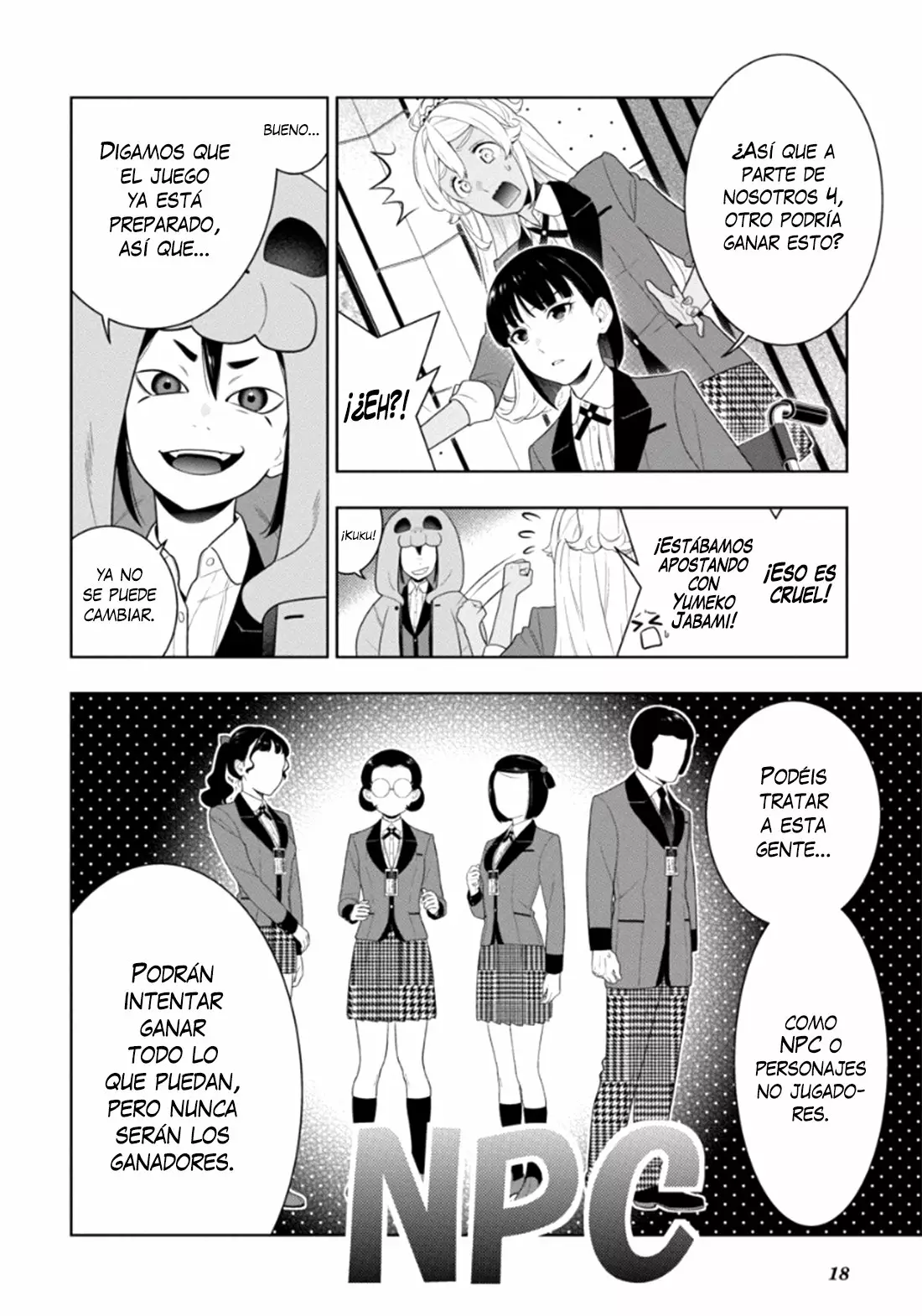 Kakegurui: Compulsive Gambler Capítulo 77 - Page 18