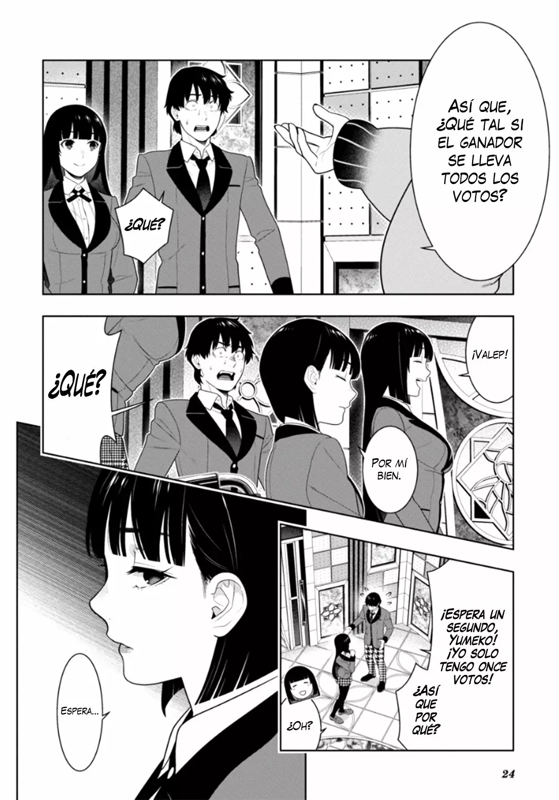 Kakegurui: Compulsive Gambler Capítulo 77 - Page 24