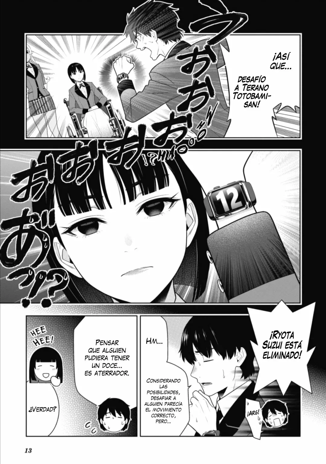 Kakegurui: Compulsive Gambler Capítulo 78 - Page 14