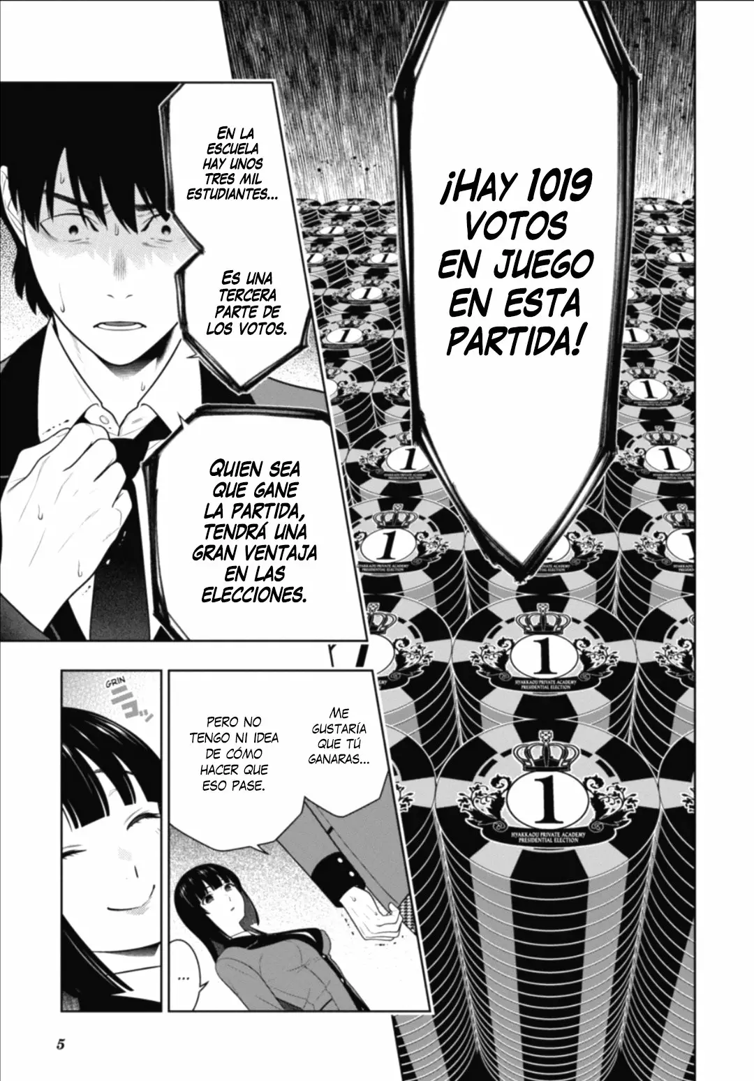 Kakegurui: Compulsive Gambler Capítulo 78 - Page 6