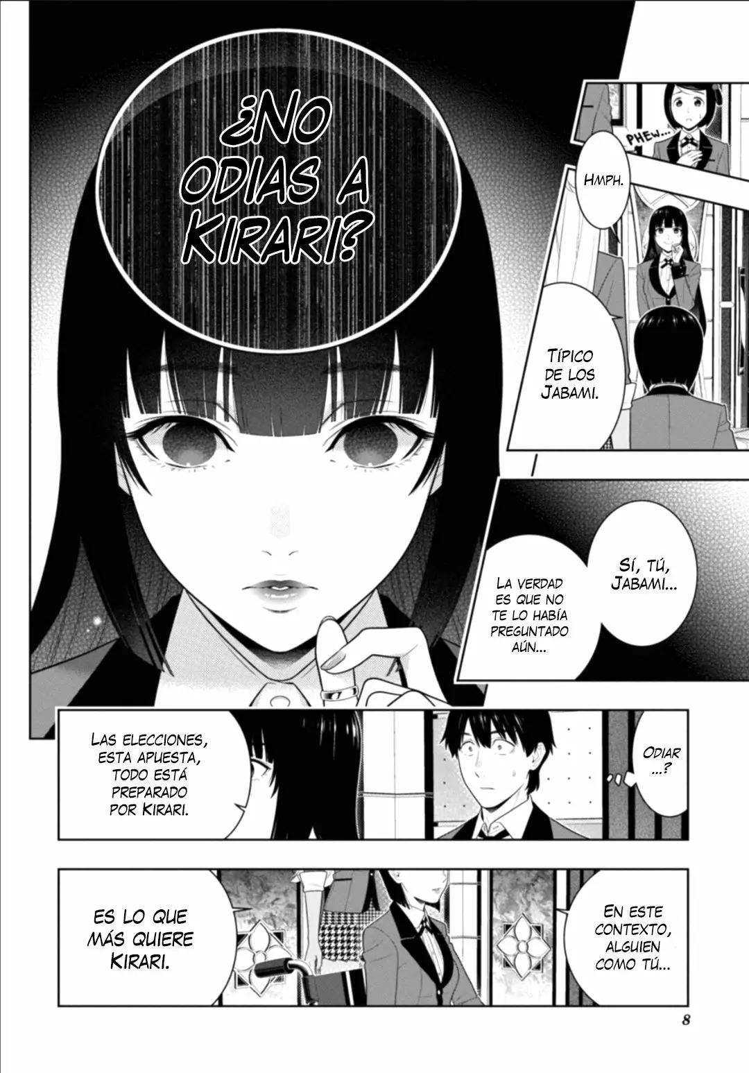 Kakegurui: Compulsive Gambler Capítulo 79 - Page 9