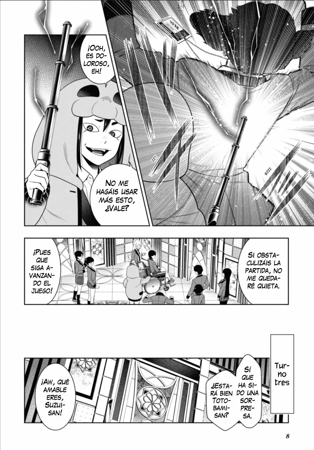 Kakegurui: Compulsive Gambler Capítulo 80 - Page 9