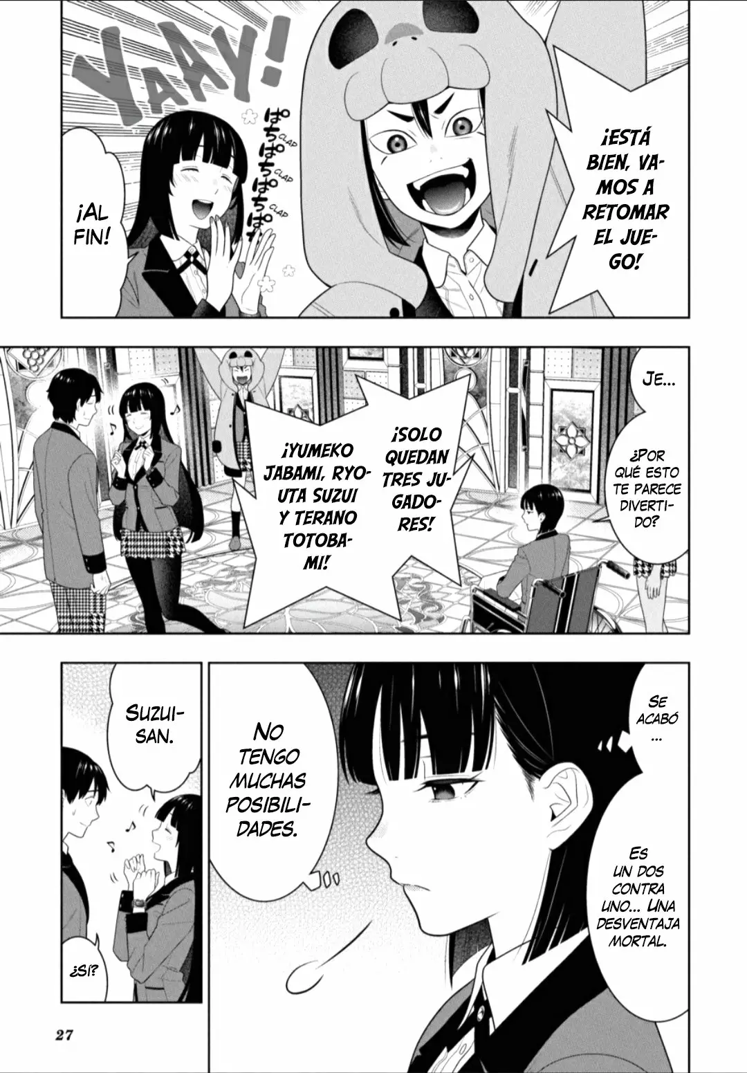 Kakegurui: Compulsive Gambler Capítulo 82 - Page 28