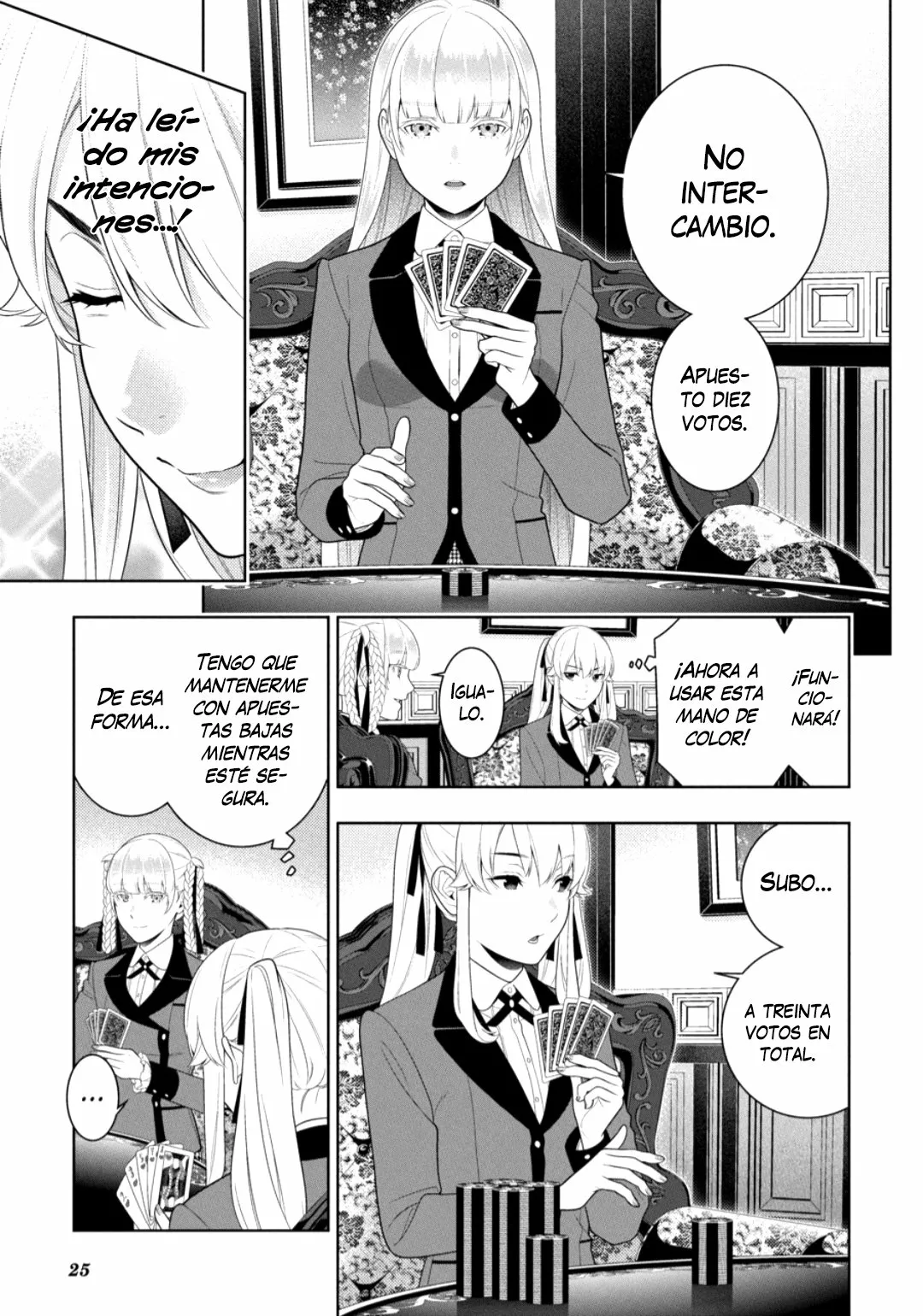 Kakegurui: Compulsive Gambler Capítulo 86 - Page 25