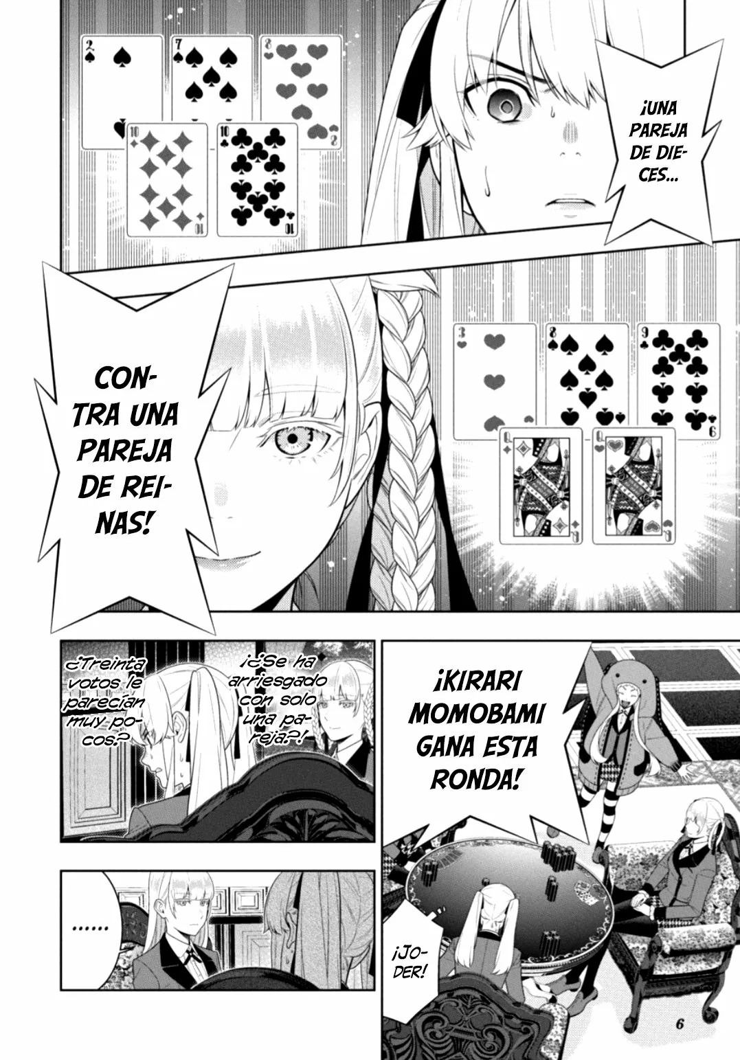 Kakegurui: Compulsive Gambler Capítulo 87 - Page 8