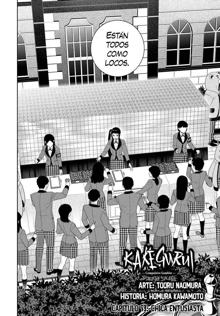 Kakegurui: Compulsive Gambler Capítulo 93 - Page 3