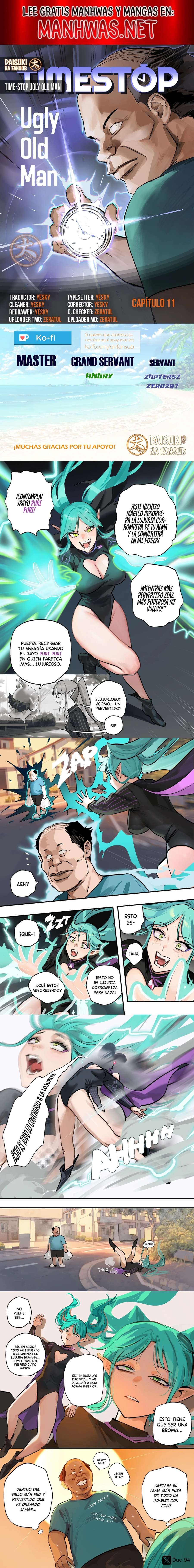 Time-stop Ugly Old Man Capítulo 11 - Page 1