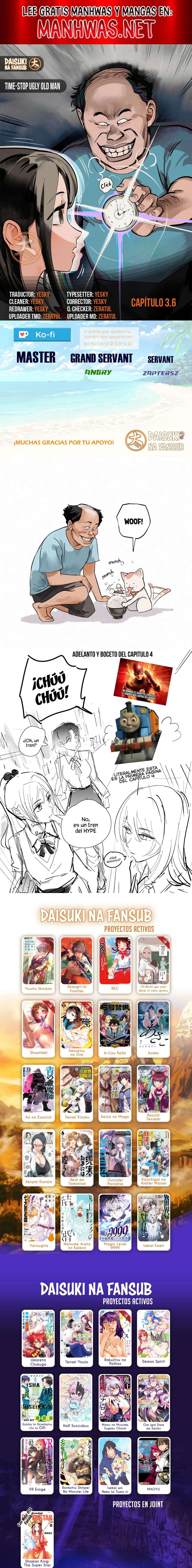 Time-stop Ugly Old Man Capítulo 3.2 - Page 1