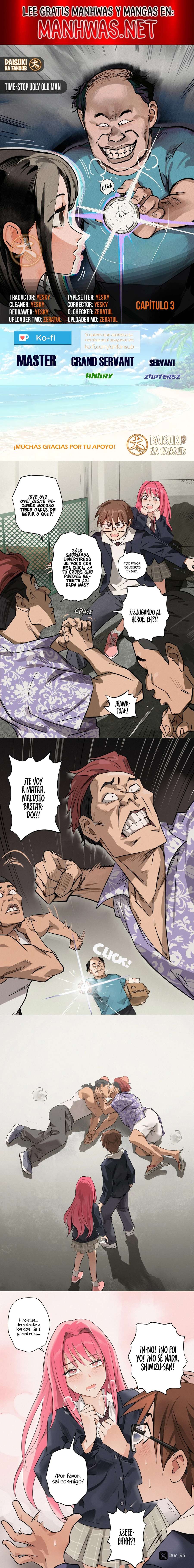 Time-stop Ugly Old Man Capítulo 3 - Page 1