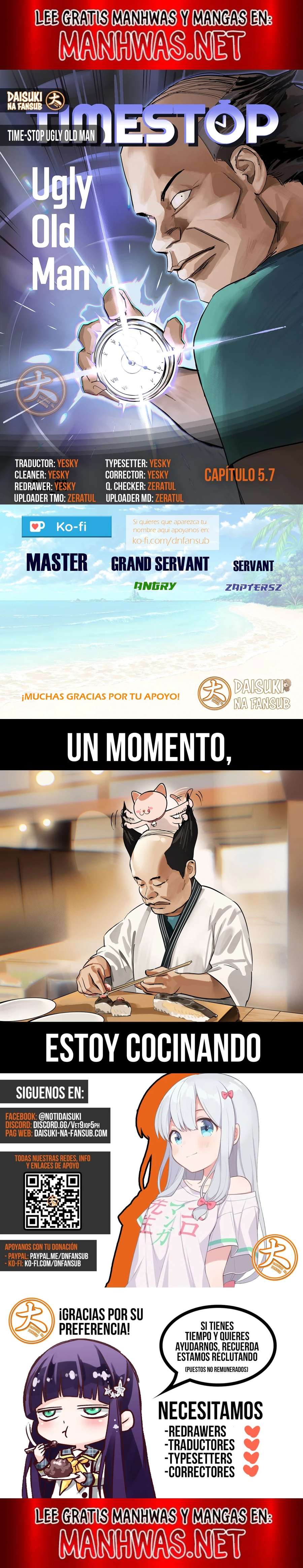 Time-stop Ugly Old Man Capítulo 5.3 - Page 1