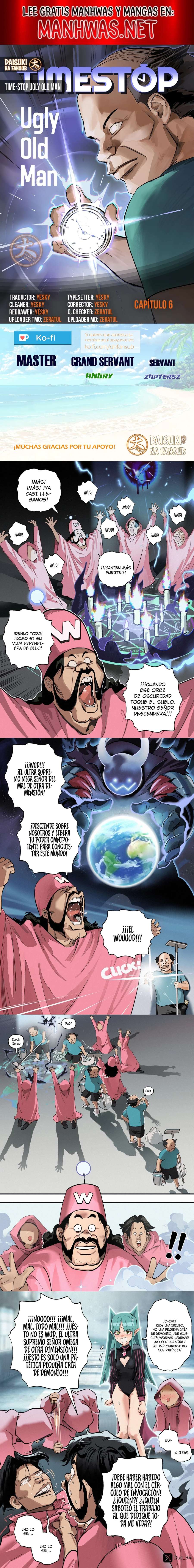 Time-stop Ugly Old Man Capítulo 6 - Page 1