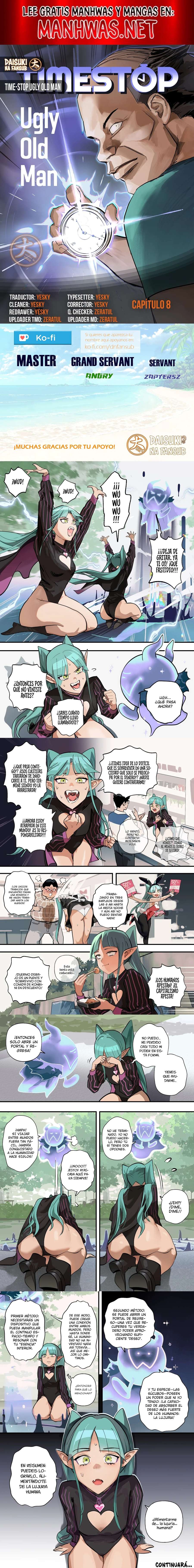 Time-stop Ugly Old Man Capítulo 8 - Page 1