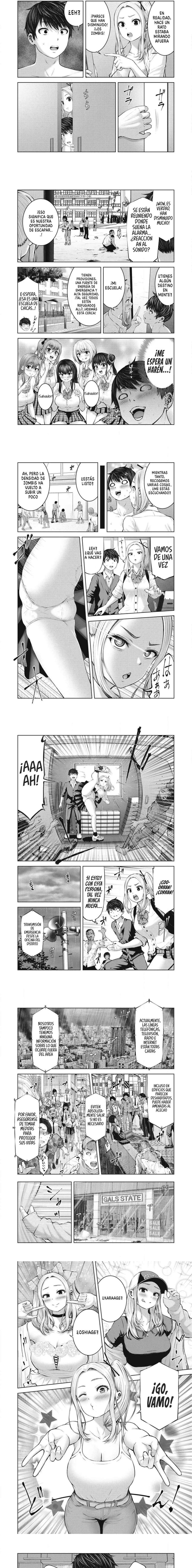 Zombie Sekai de Harem wo Tsukurou! Capítulo 2.1 - Page 2