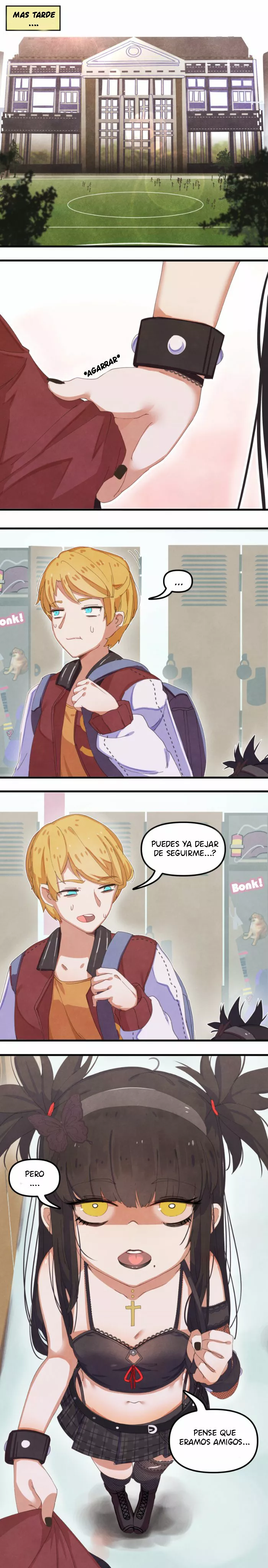 Goth Girl & The Jock Capítulo 1 - Page 4