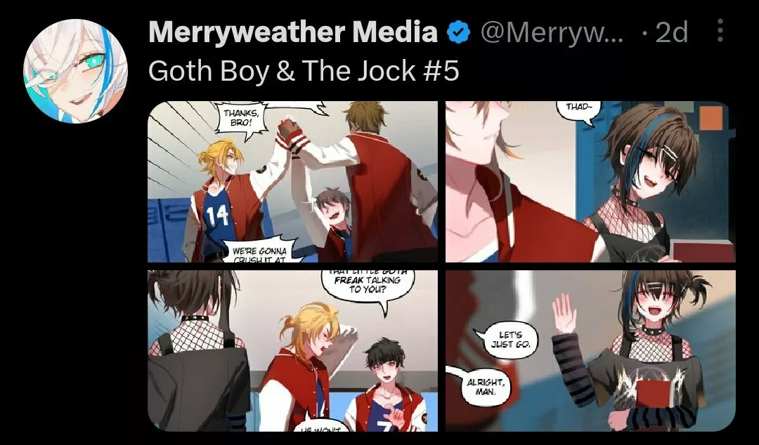 Goth Girl & The Jock Capítulo 24.9 - Page 10
