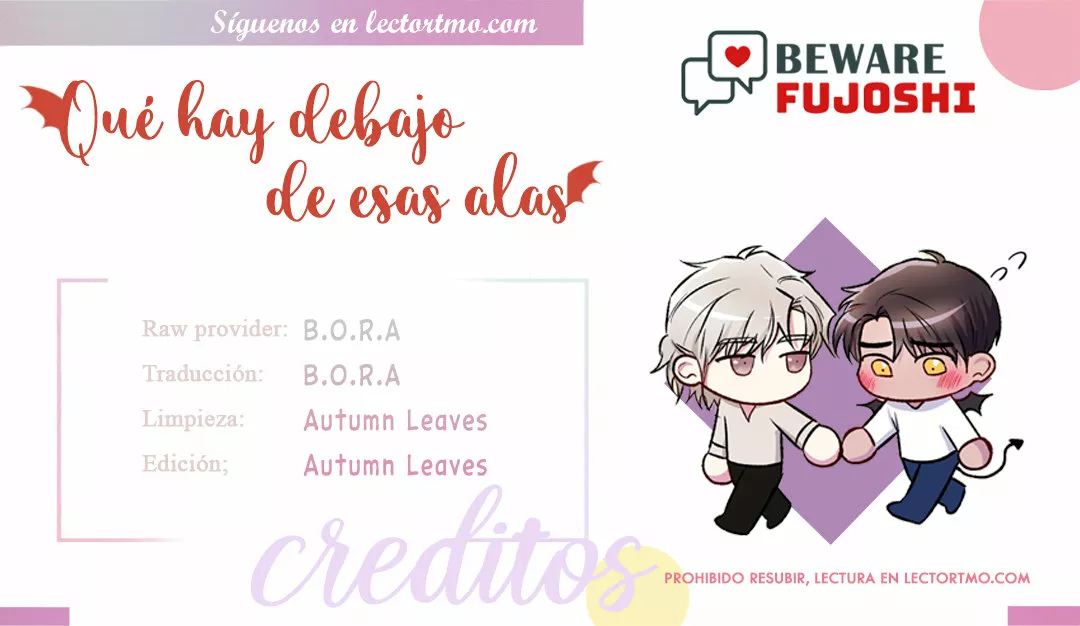 Que hay debajo de esas alas Capítulo 6 - Page 1