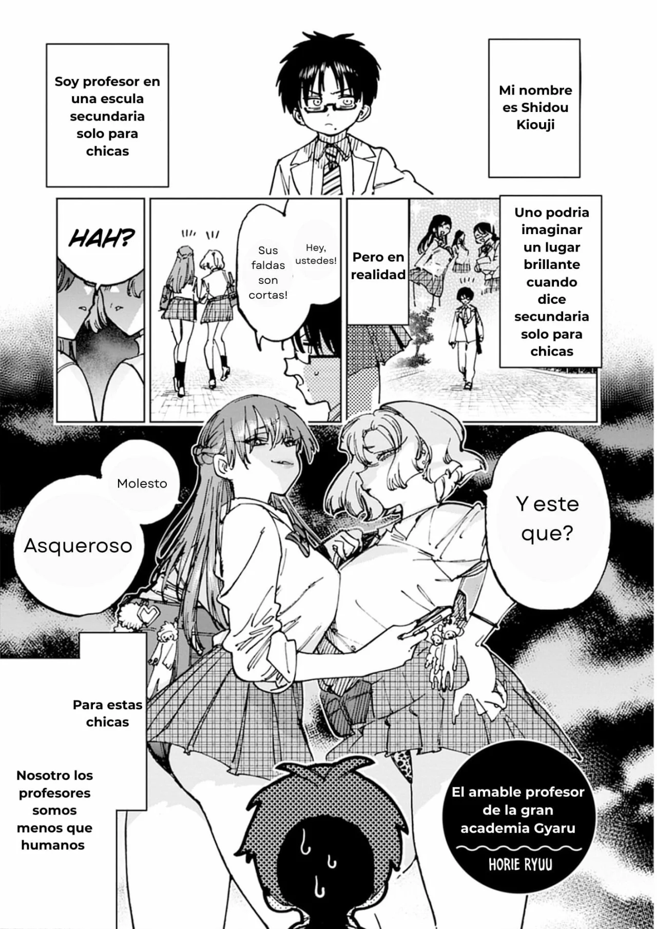 Uo Dekka – Kyonyuu Kyojiri Koushinchou Gyaru-chan wa Boku ni Koi Shiteru Capítulo 1 - Page 5