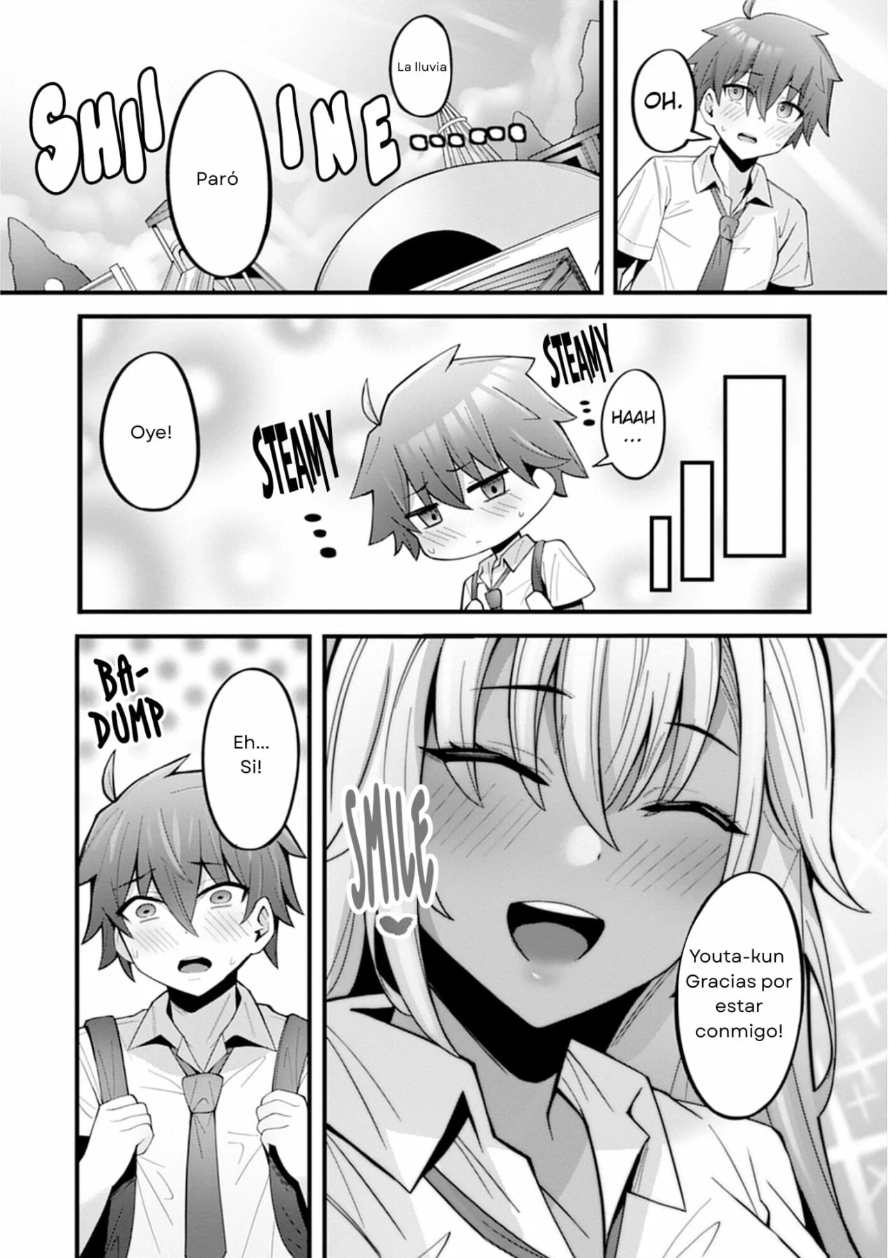 Uo Dekka – Kyonyuu Kyojiri Koushinchou Gyaru-chan wa Boku ni Koi Shiteru Capítulo 2 - Page 2