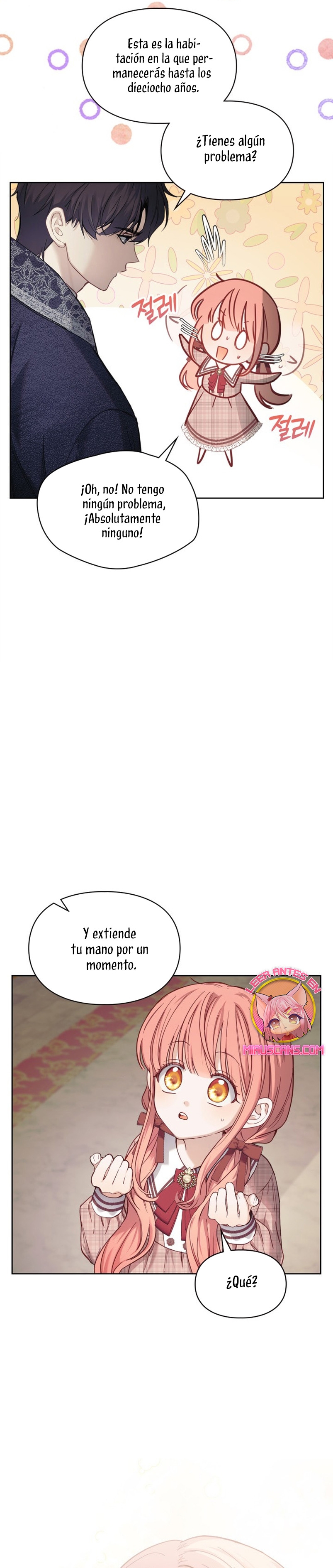 La bebé prisionera del castillo de invierno Capítulo 7 - Page 36