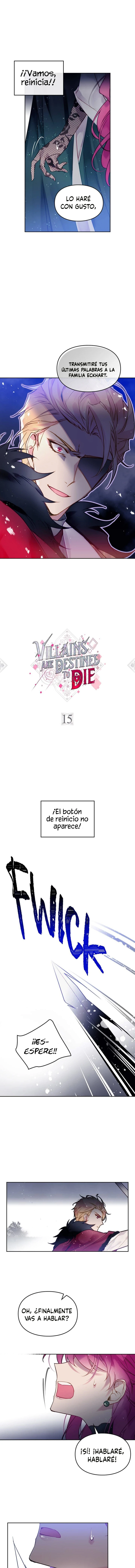 El Único Final De La Villana Es La Muerte Capítulo 15 - Page 1