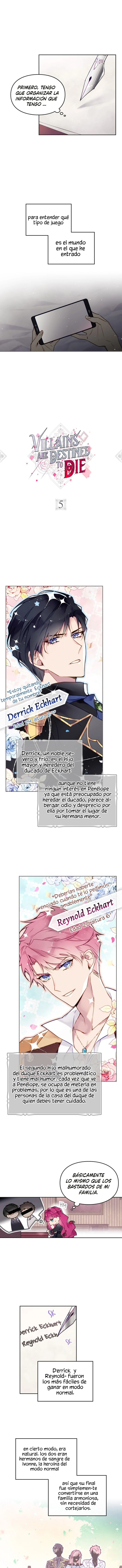 El Único Final De La Villana Es La Muerte Capítulo 5 - Page 1