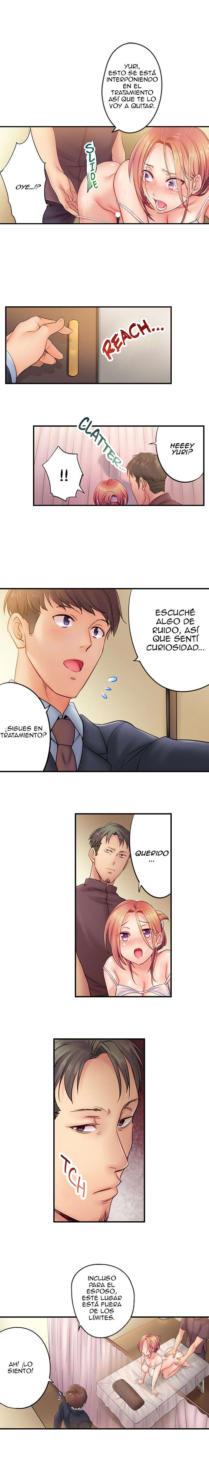¡No puedo resistirme a su masaje! Haciendo trampa delante de los ojos de mi esposo Capítulo 2 - Page 9