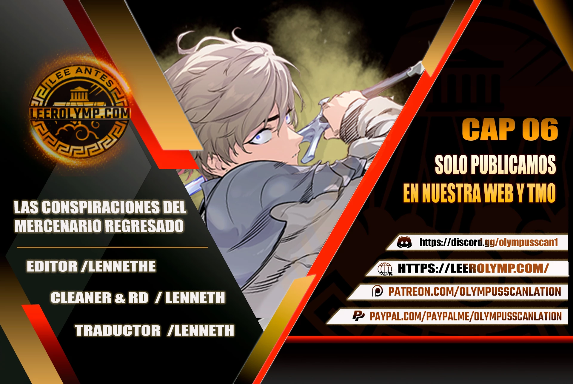 Las conspiraciones del mercenario regresado Capítulo 7 - Page 1