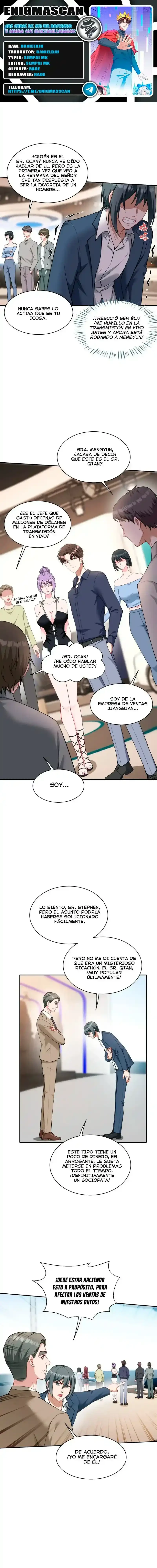 Despues De Dejar De Actuar Como Un Perro, Me Convertí En Un Magnate Celestial Urbano Capítulo 25 - Page 1