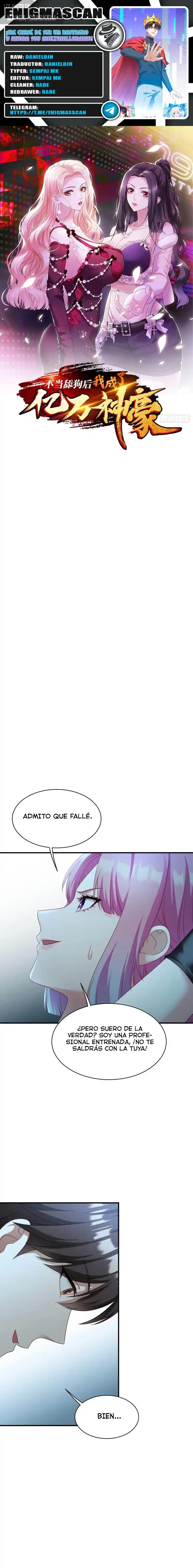 Despues De Dejar De Actuar Como Un Perro, Me Convertí En Un Magnate Celestial Urbano Capítulo 41 - Page 1
