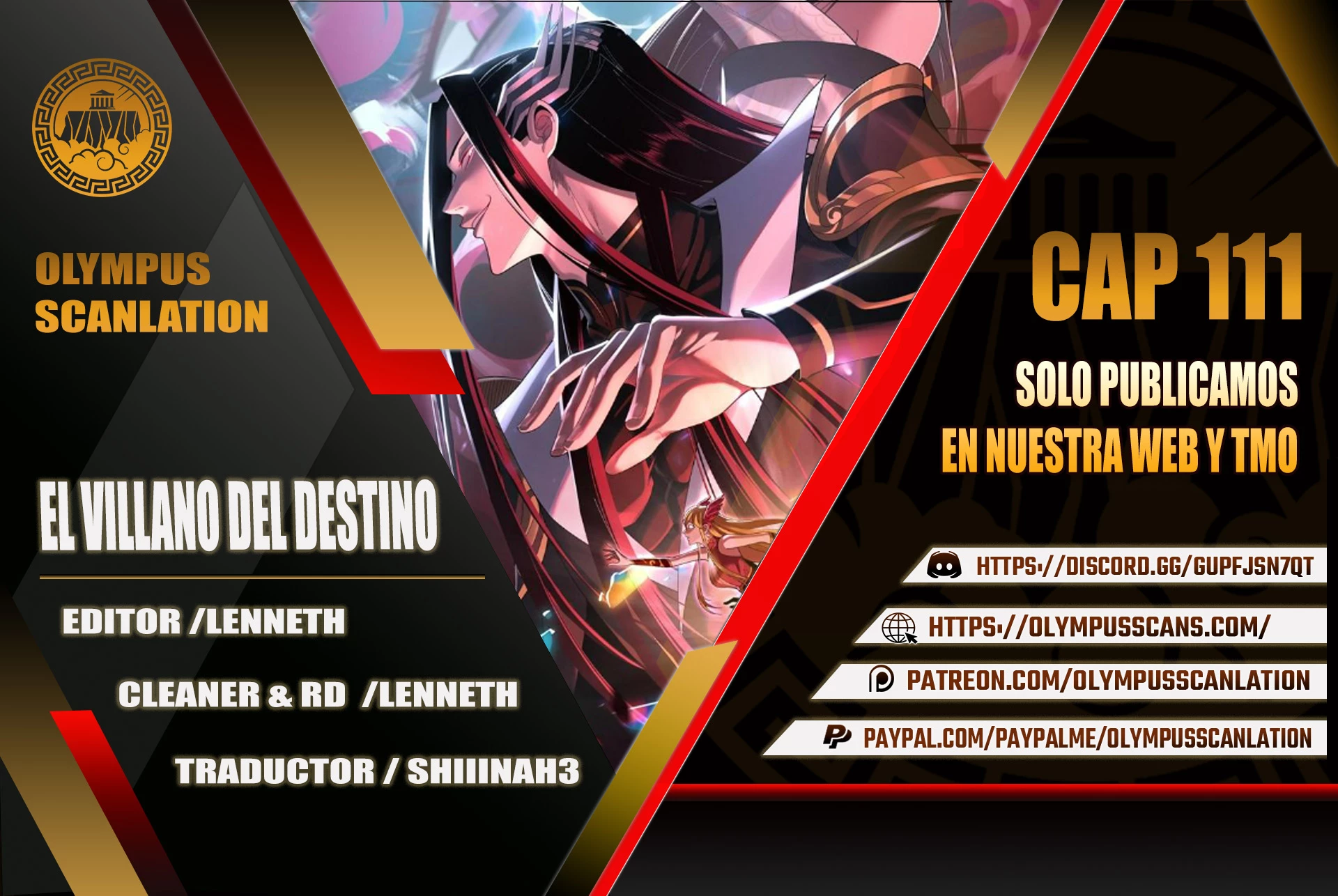 El Villano Del Destino Capítulo 111 - Page 1
