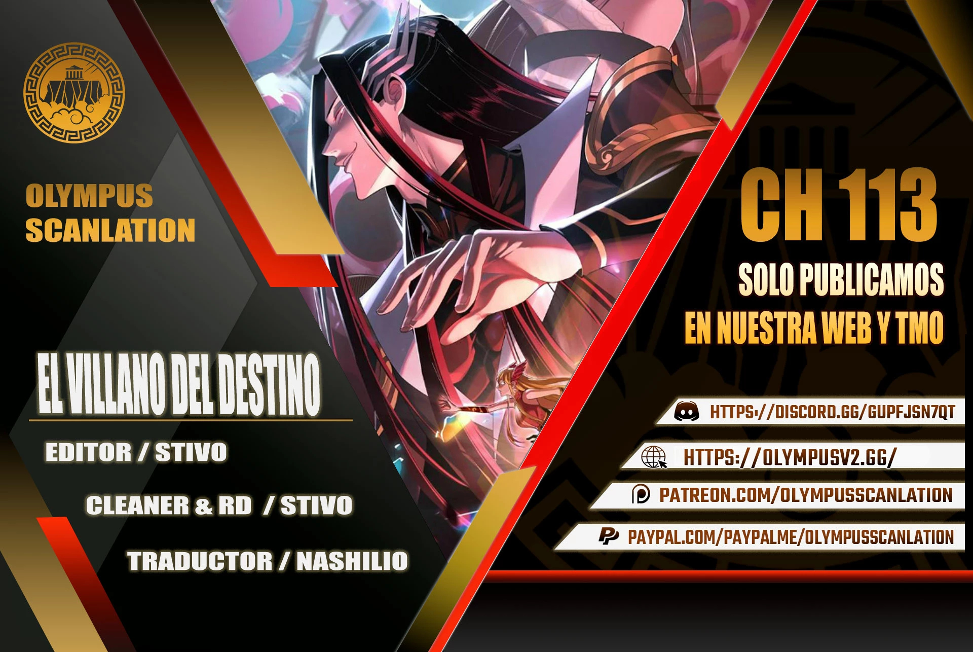 El Villano Del Destino Capítulo 113 - Page 1