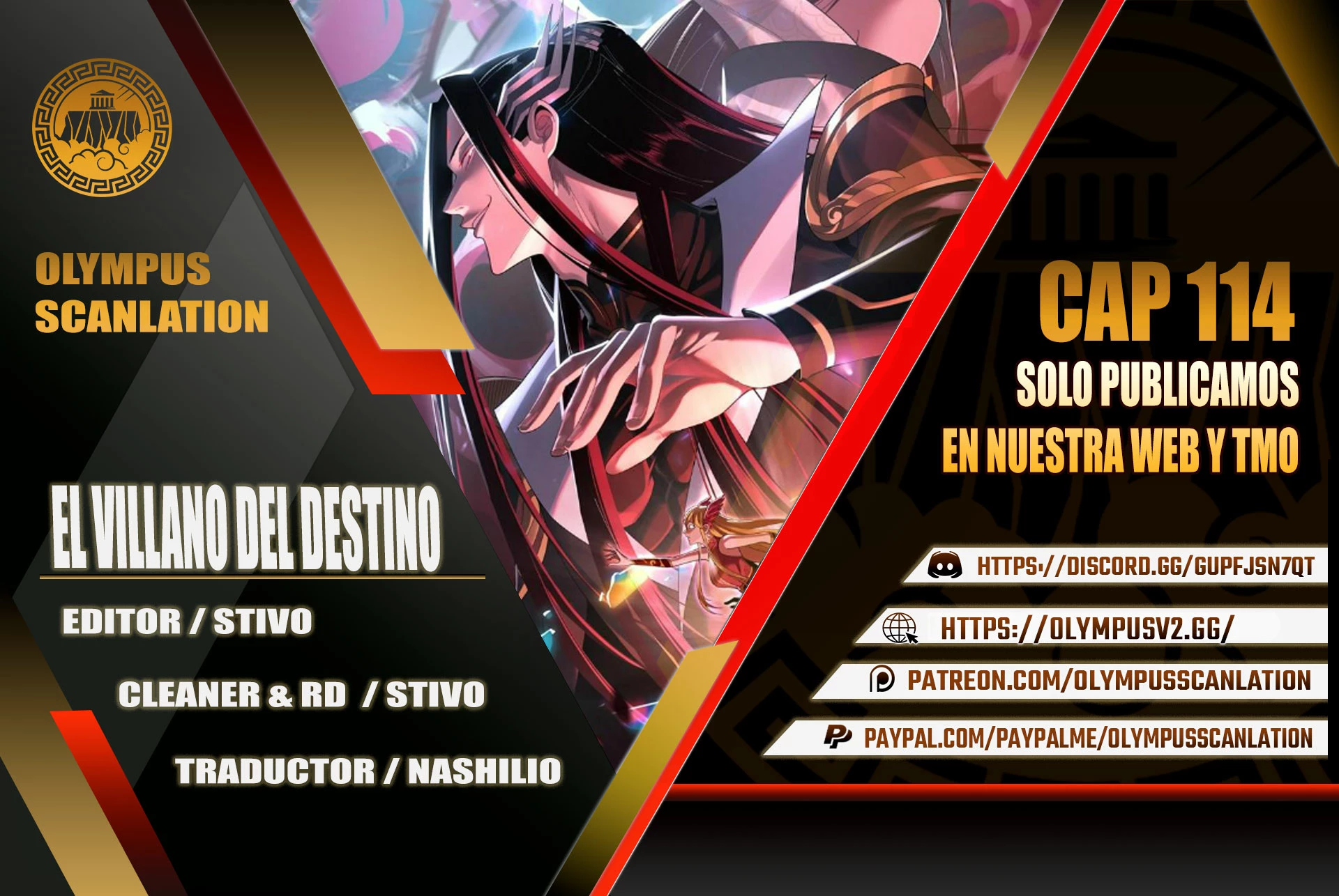 El Villano Del Destino Capítulo 114 - Page 1