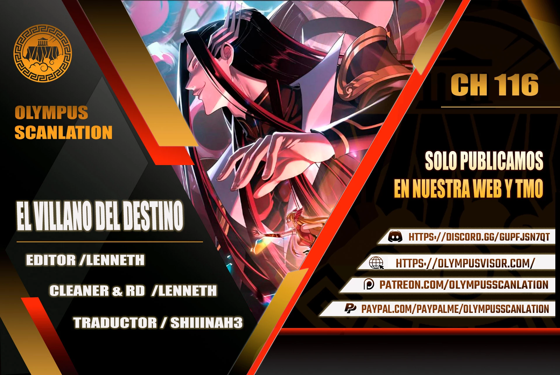 El Villano Del Destino Capítulo 116 - Page 1