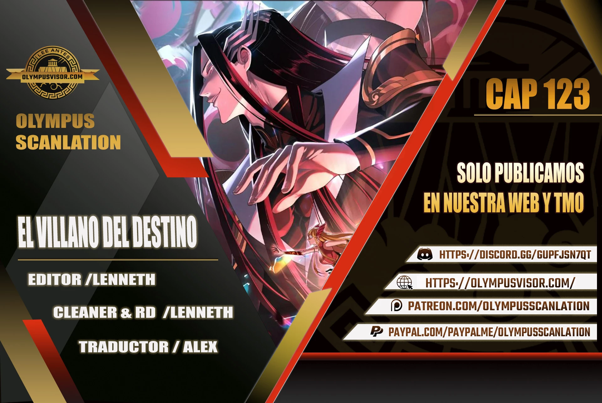 El Villano Del Destino Capítulo 123 - Page 1