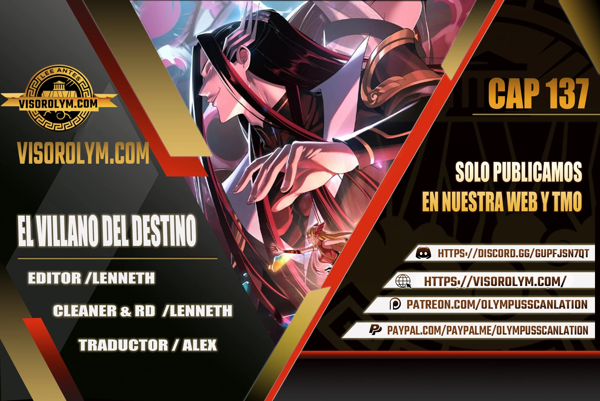 El Villano Del Destino Capítulo 137 - Page 1