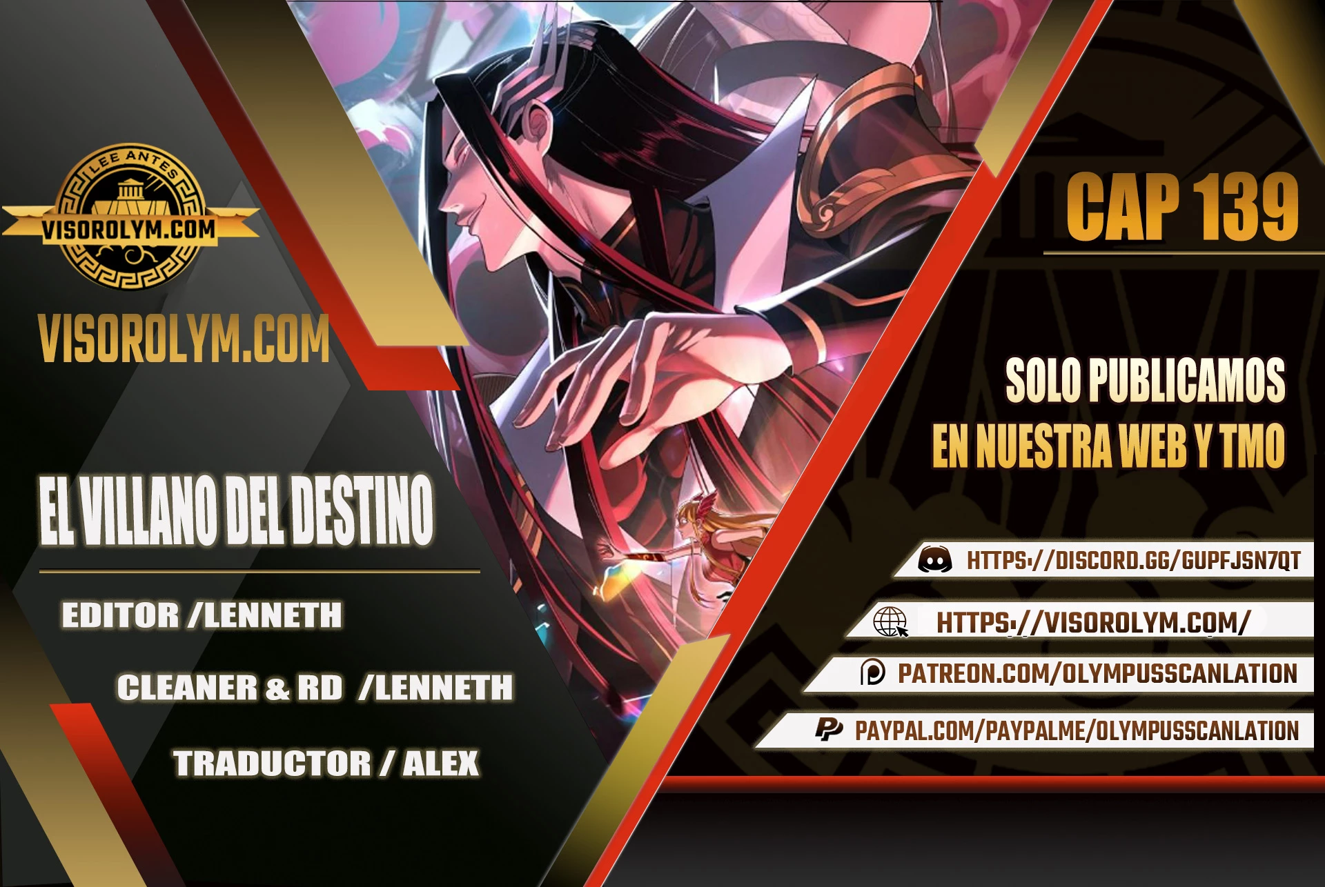 El Villano Del Destino Capítulo 139 - Page 1