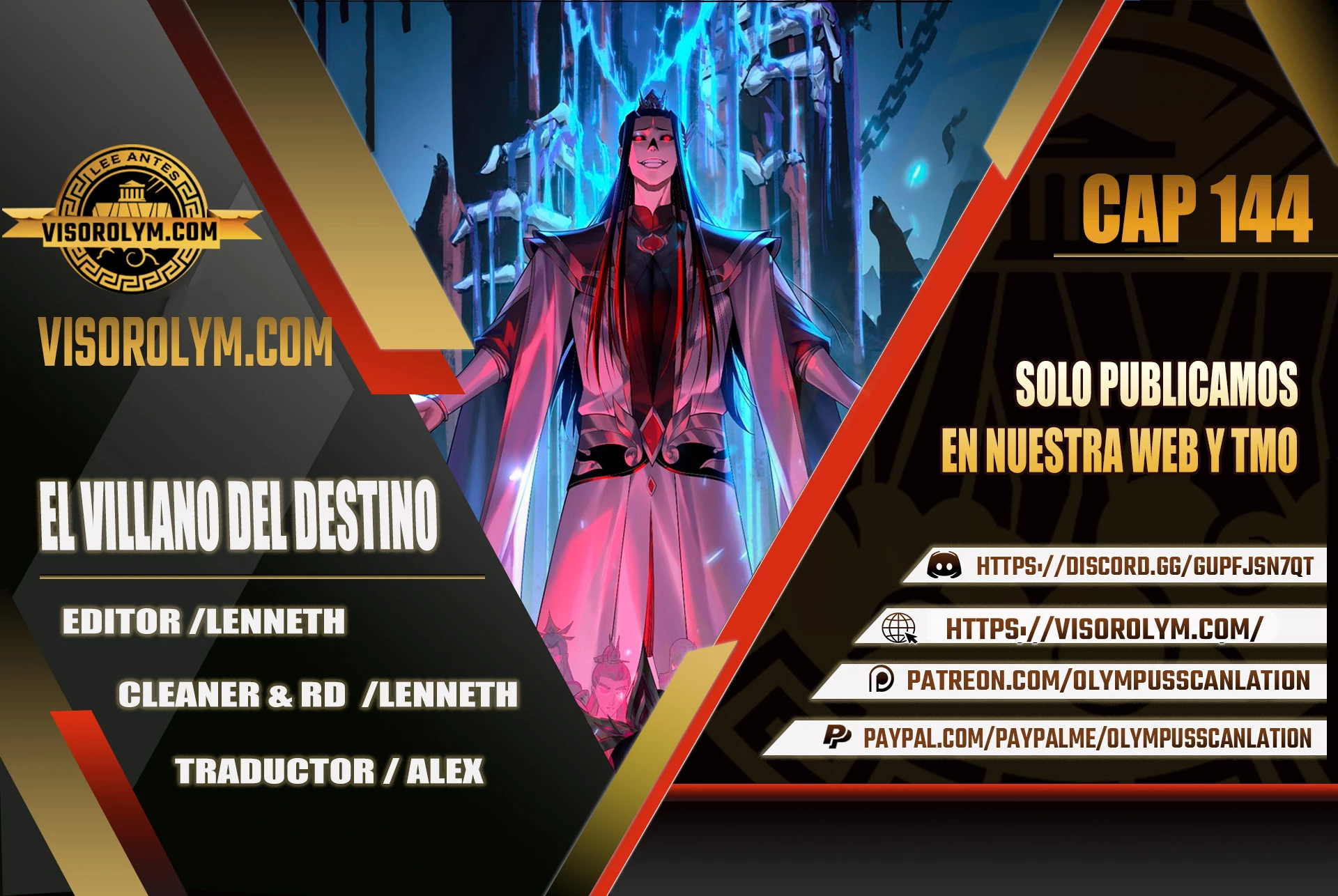 El Villano Del Destino Capítulo 144 - Page 1