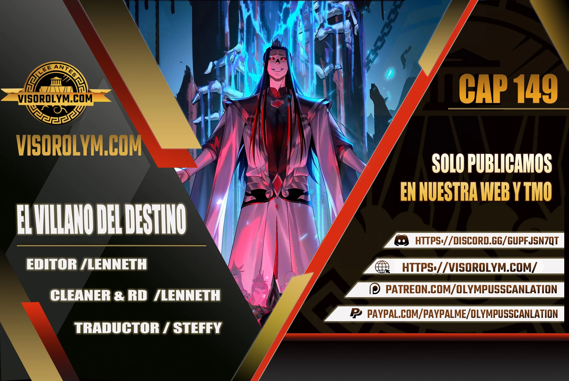 El Villano Del Destino Capítulo 149 - Page 1