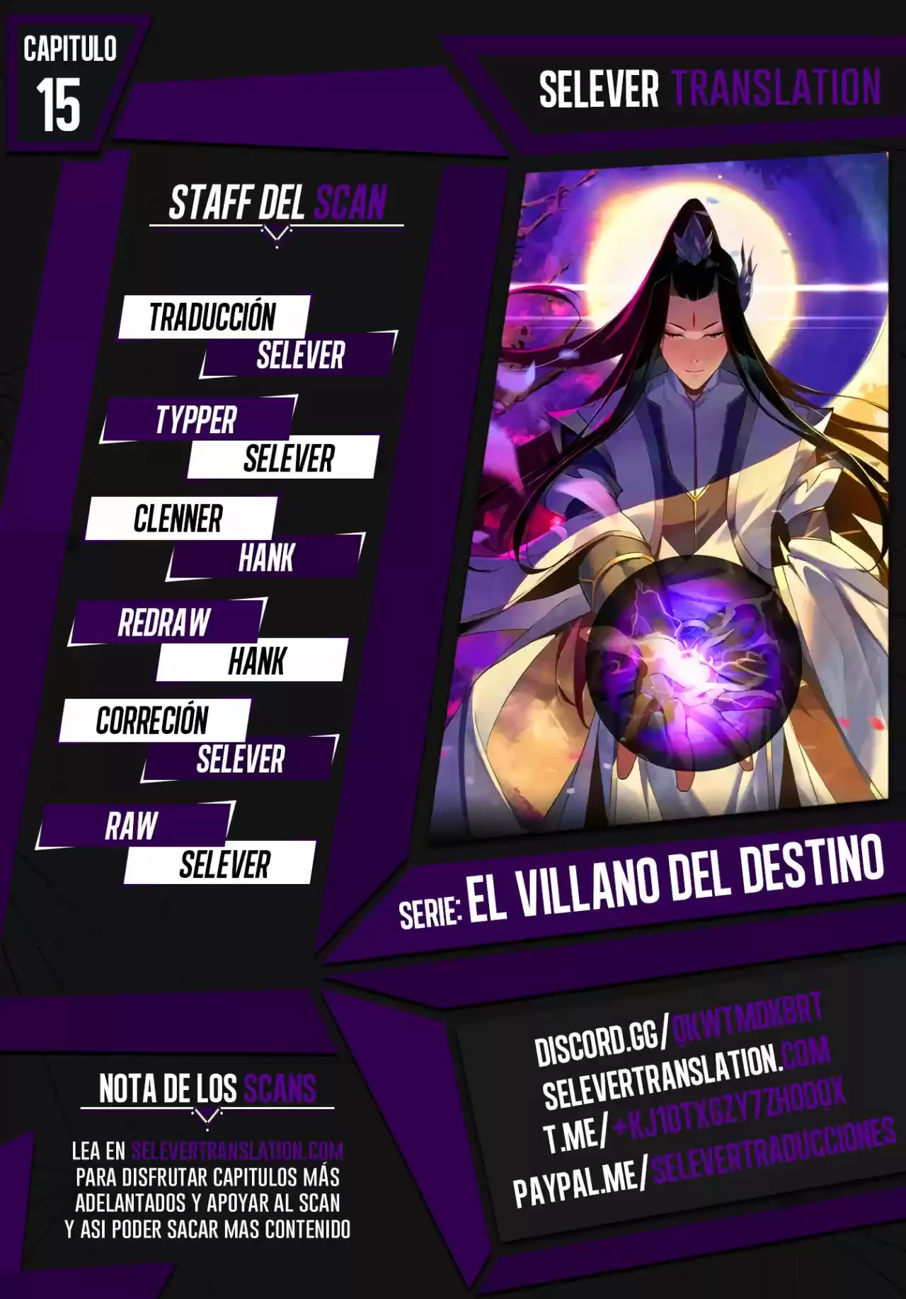 El Villano Del Destino Capítulo 15 - Page 1