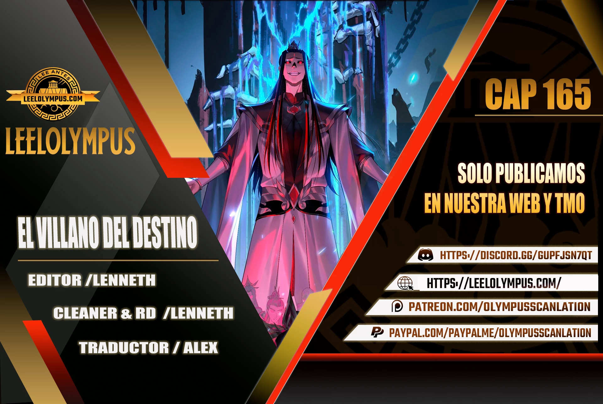 El Villano Del Destino Capítulo 165 - Page 1