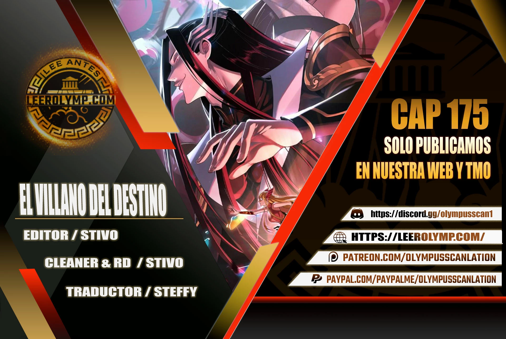 El Villano Del Destino Capítulo 175 - Page 1